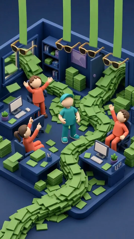 Opening frame of the text-free Aira Million reel